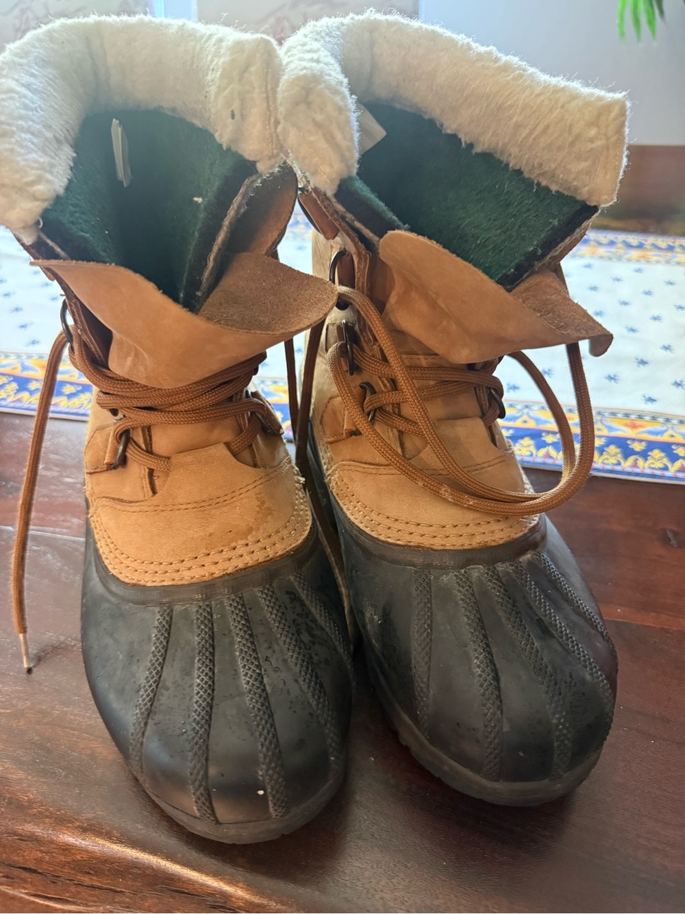 Sorel rubber boots